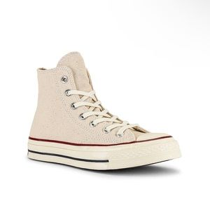 Chuck 70 Hi Sneaker in Parchment, Garnet, & Egret